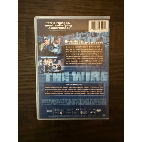 The Wire – Complete Third, Fourth & Fifth Seasons on DVD (Lot of 3) - Picture 9 of 9